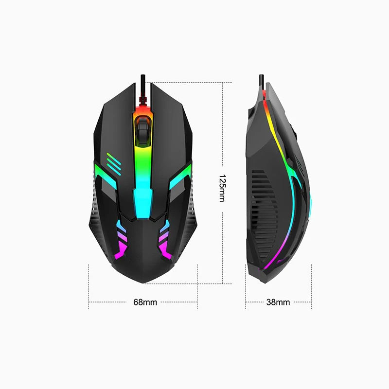 HyperGlow Gaming Mouse