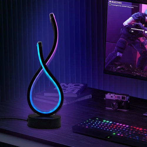 Glow Stick Desk Lamp