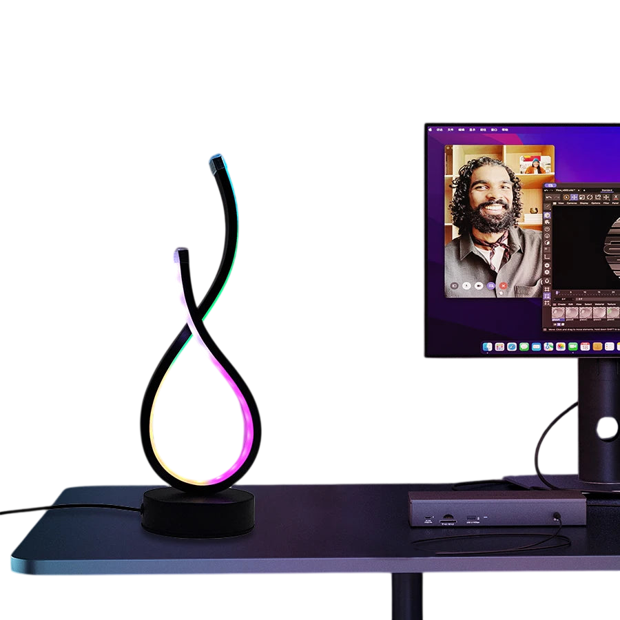 Glow Stick Desk Lamp